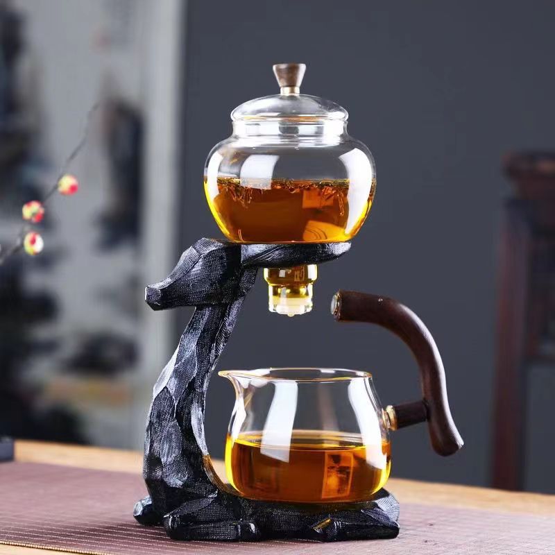 Latitude Run® Khelen Tea Set – 1200ml Glass Teapot With Removable