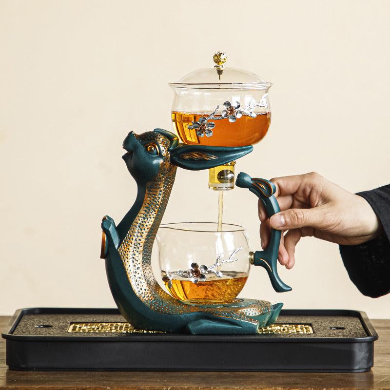 Stylish Glass Coffee Tea Maker Combo