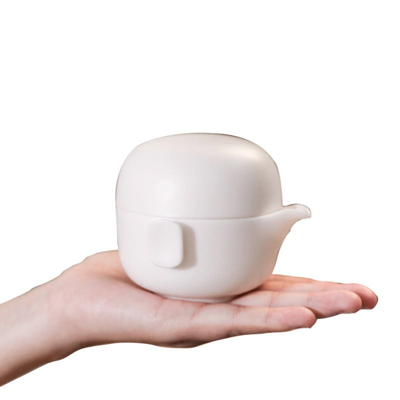 Qianli Jiangshan Office Quick Cup Tea Brewing Cup Ceramic Separate